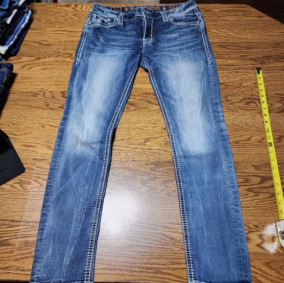 Rock Revival Barby Easy Skinny Jeans Size 31 - Picture 5 of 12